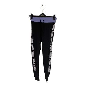 Victoria's Secret PINK Campus Leggings Flat Waist Lilac Yoga Pants